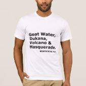 Het beste van Montserrat vieren T-shirt (Voorkant)