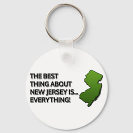 Het beste van New Jersey is... alles. Sleutelhanger