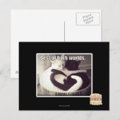 Het beste van twee werelden. briefkaart (Voorkant / Achterkant)