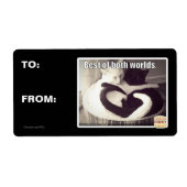 Het beste van twee werelden. etiket (Voorkant)