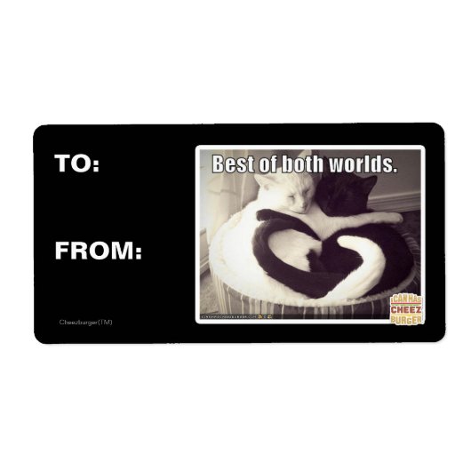 Het beste van twee werelden. etiket (Voorkant)