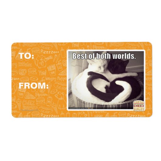 Het beste van twee werelden. etiket (Voorkant)