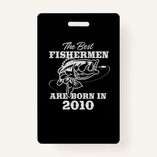 Het beste verjaardagscadeau voor 2010s Fisherman V Badge (Voorkant)