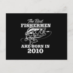 Het beste verjaardagscadeau voor 2010s Fisherman V Briefkaart
