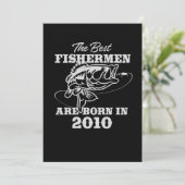 Het beste verjaardagscadeau voor 2010s Fisherman V Kaart (Staand voorkant)