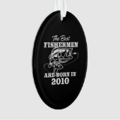 Het beste verjaardagscadeau voor 2010s Fisherman V Ornament (voorkant)