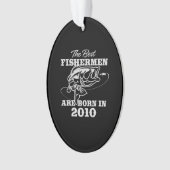 Het beste verjaardagscadeau voor 2010s Fisherman V Ornament (voorkant)