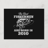 Het beste verjaardagscadeau voor 2010s Visser Viss Briefkaart (Voorkant)