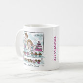 Het beste vriendenleven is kort...begin met desser koffiemok (Voorkant links)