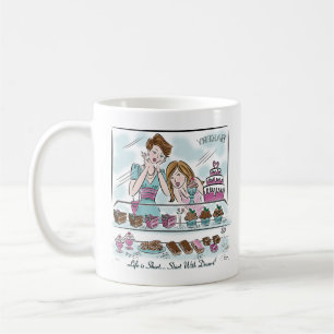 Het beste vriendenleven is kort...begin met desser koffiemok