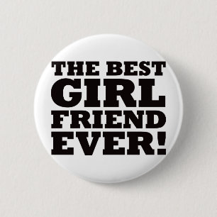 Het beste Vriendin ooit Ronde Button 5,7 Cm