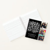 Het beste wat er gebeurt met vriendenfotocollage notitieboek (Binnen)