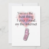 Het beste wat ik op internet vond bedankkaart (Voorkant)