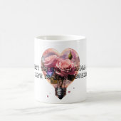 Het beste wat je in het leven vasthoudt is elkaar. koffiemok (Center)