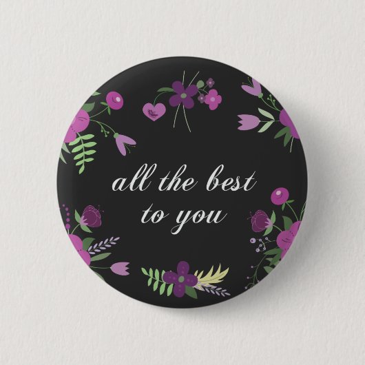 Het beste wat u wilt ronde button 5,7 cm (Voorkant)