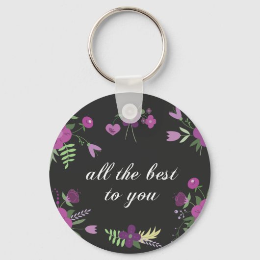 Het beste wensen sleutelhanger (Voorkant)