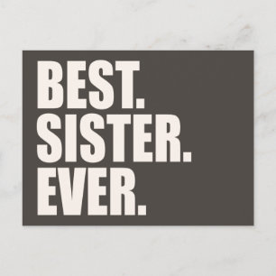 Het beste. Zuster. Ooit. Briefkaart