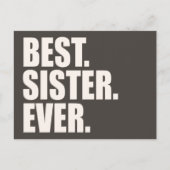 Het beste. Zuster. Ooit. Briefkaart (Voorkant)
