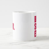 Het beste. Zuster. Ooit. (roze) Grote Koffiekop (Voorkant)