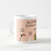 Het bestellen van een Sandwich op Sandwich Day Koffiemok (Voorkant links)