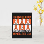 Het bestrijden van leukemie door chemo en nog stee kaart (Gele Bloem)