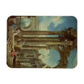 Het bestuderen van Perspectief onder Roman Ruins Magneet (Horizontaal)