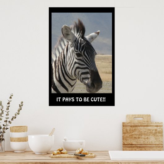 HET BETAALT OM TE WORDEN VERSNELD. POSTER (Keuken)