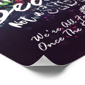 Het betegje van een Zitplaats niet een Koord Licht Poster (Hoek)