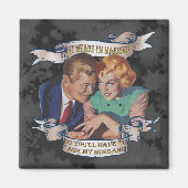 Het betekent dat ik getrouwd ben, vraag het aan mi magneet (Voorkant)