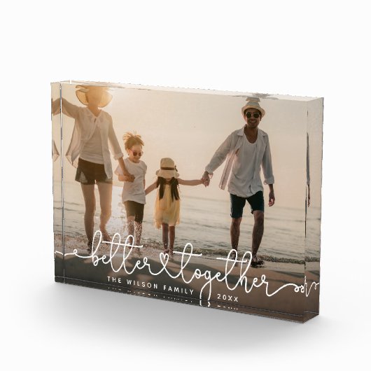 Het betere samen Moderne Hart van de Familie van d Fotoblokken (Rechts)