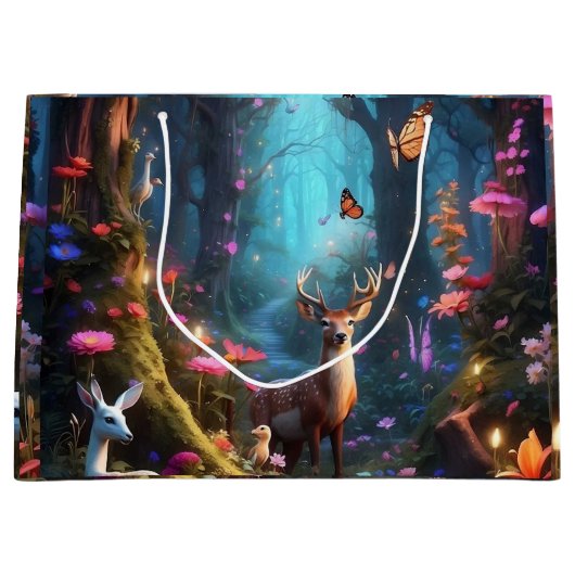 Het betoverde bos een mystieke oase groot cadeauzakje (Voorkant)