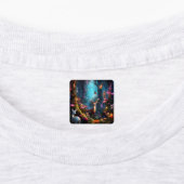 Het betoverde bos een mystieke oase labels (Aangebracht)