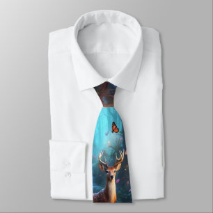 Het betoverde bos een mystieke oase stropdas