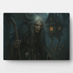 Het betoverde bos van Baba Yaga Fotoplaat