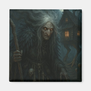 Het betoverde bos van Baba Yaga Magneet