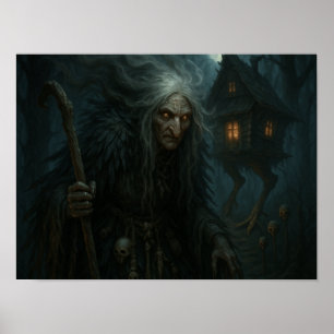 Het betoverde bos van Baba Yaga Poster