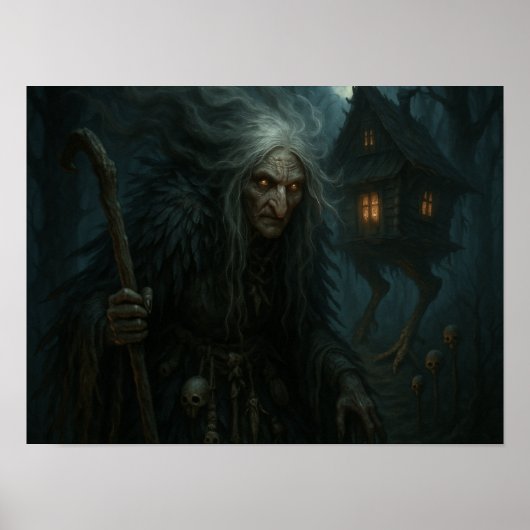 Het betoverde bos van Baba Yaga Poster (Voorkant)
