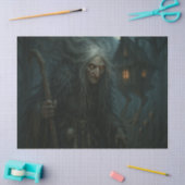 Het betoverde bos van Baba Yaga Tissuepapier (Craft)