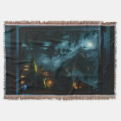 Het betoverde bos van Coi door Xzendor7 Deken (Voorkant)