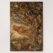Het betoverde bosfeest van de fee legpuzzel (Verticaal)