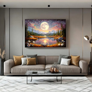 Het Betoverde Droommeer Canvas Afdruk
