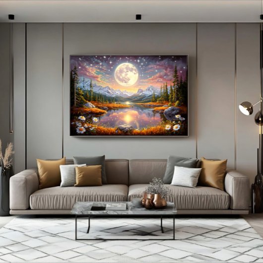 Het Betoverde Droommeer Canvas Afdruk