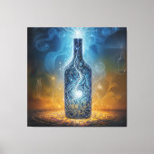 Het betoverde elixer van de kosmos canvas afdruk (Voorkant)