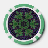 Het betoverde varenwiel poker chips (Achterkant)