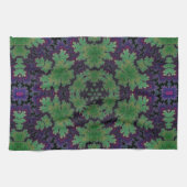 Het betoverde varenwiel theedoek (Horizontaal)