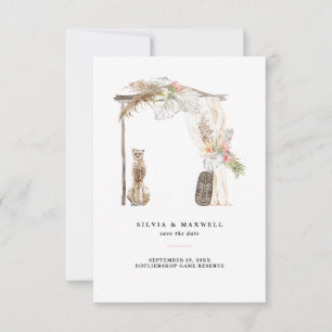 Het betoverende Afrikaanse Safari Wedding bewaart 