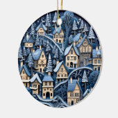 Het betoverende Christmas Village Ornament (Links)