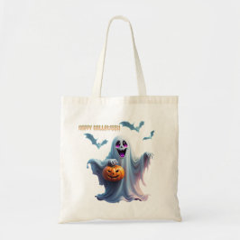 Het betoverende Halloween-ontwerp draagt bij. Tote Bag