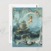 Het betoverende landschap, een pastoraal landschap briefkaart (Voorkant / Achterkant)