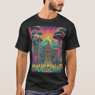 Het betoverende Monkey Forest T-shirt